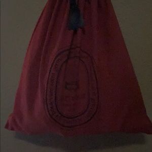 Diptyque red large bag